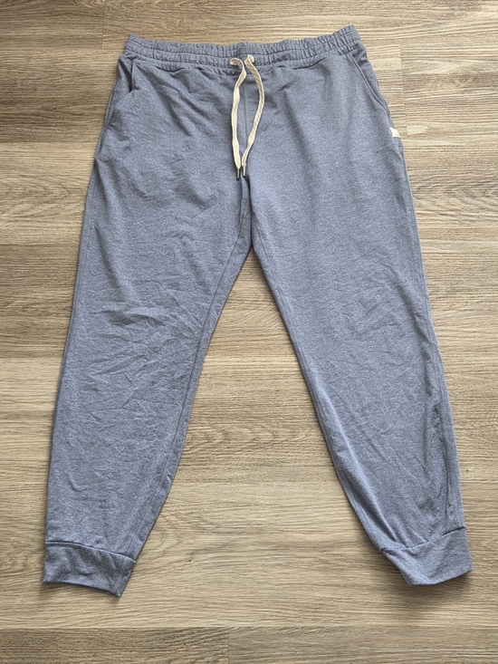 Vuori Pants - Vuori Heather Gray Women's Jogger Pants with Drawstring